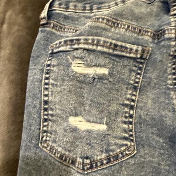 SO Jeans Size 9/29W High Rise Jegging Modern Distressed Denim - Picture 16 of 16